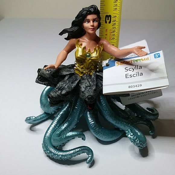 Safari Ltd Scylla Mythical Greek Mythology Sea Monster Fantasy Figurine - Picture 7 of 8